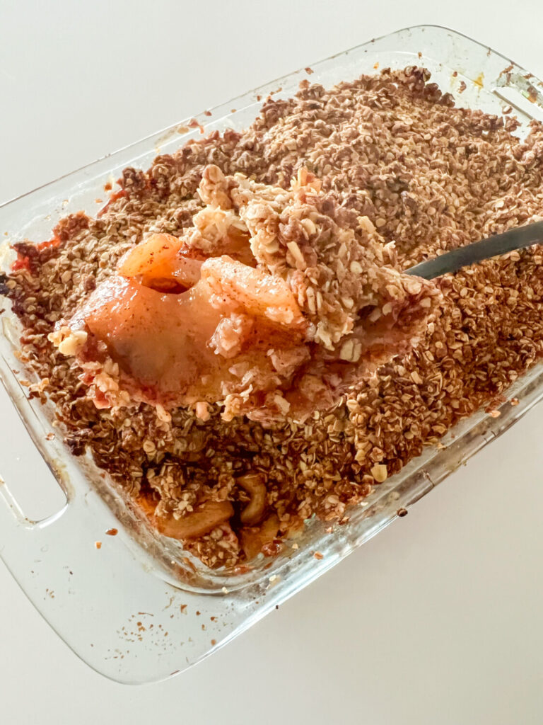 Baked Apple Crisp Dessert